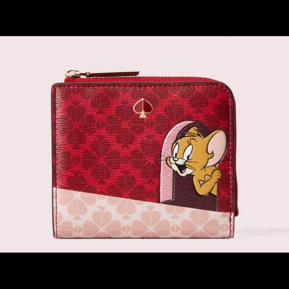 Kate Spade Red Tom And Jerry Wallet Gem